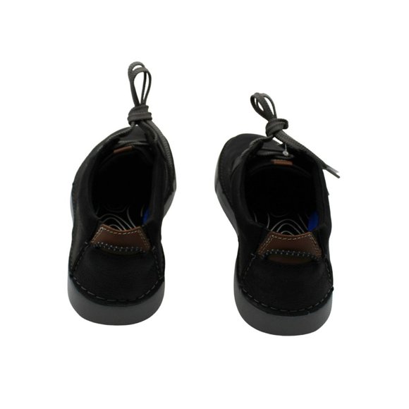 Clarks by Clarks Mens Black Comfort Breathable Removable Insole Gereld Round Toe - Picture 7 of 7